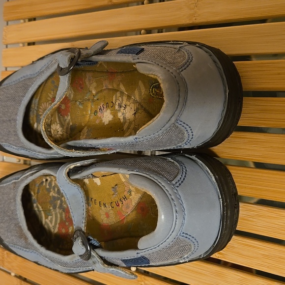 Keen ice blue suede Mary Janes - Picture 5 of 8